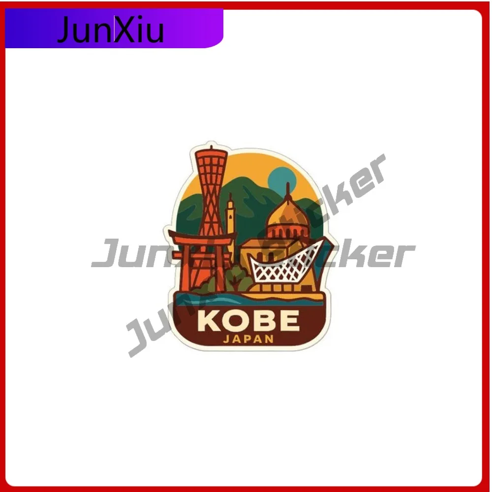 

Kobe Japan City Reflective Sticker Waterproof Exterior Vinyl Decal Bodywork Motocross Guitar Suv Camper Decals Laptop Stickers