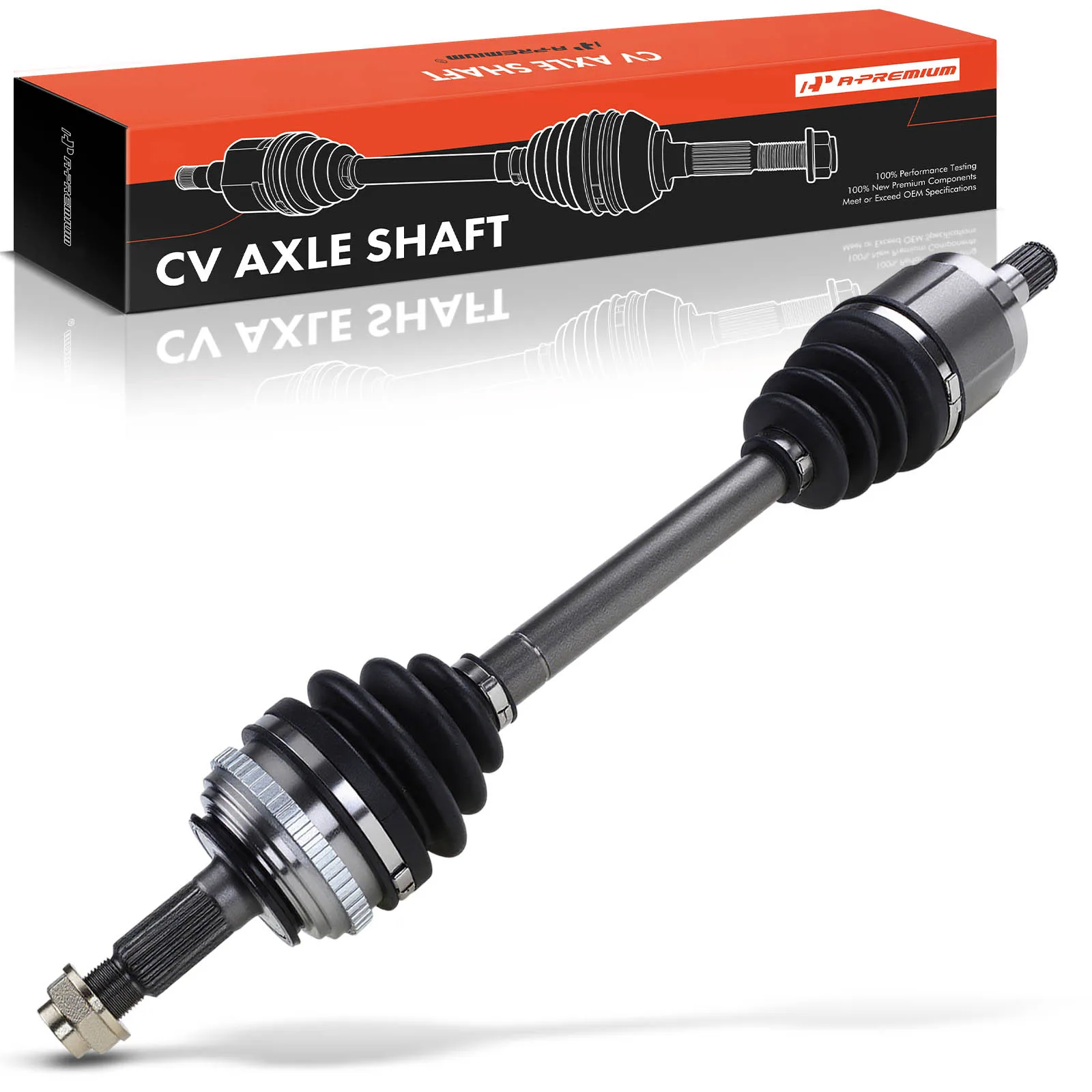 A-Premium Front Passenger Side CV Axle Shaft Assembly for Honda Civic 1999-2000 Civic del Sol 1994-1997 Acura Integra 1990-2001