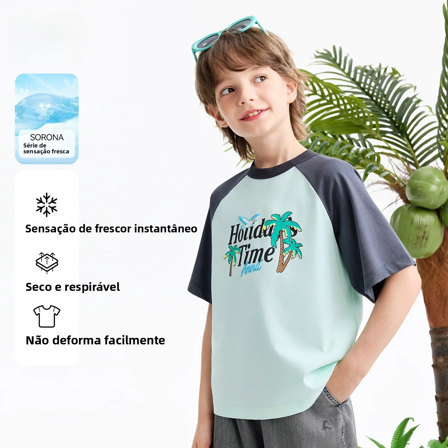t-shirt-a-maniche-corte-con-collo-rotondo-in-memory-foam-effetto-rinfrescante-ad-asciugatura-rapida-traspirante-assorbe-l'umidita-abbigliamento-casual-per-bambini-annil