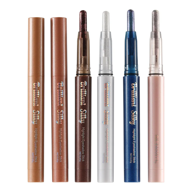 【GICYMANTY】High Light Oogschaduw Pen Schaduw Verhelderende Glitter Poeder Stick Waterdicht Blijvend Niet vlekken en verfraaiend
