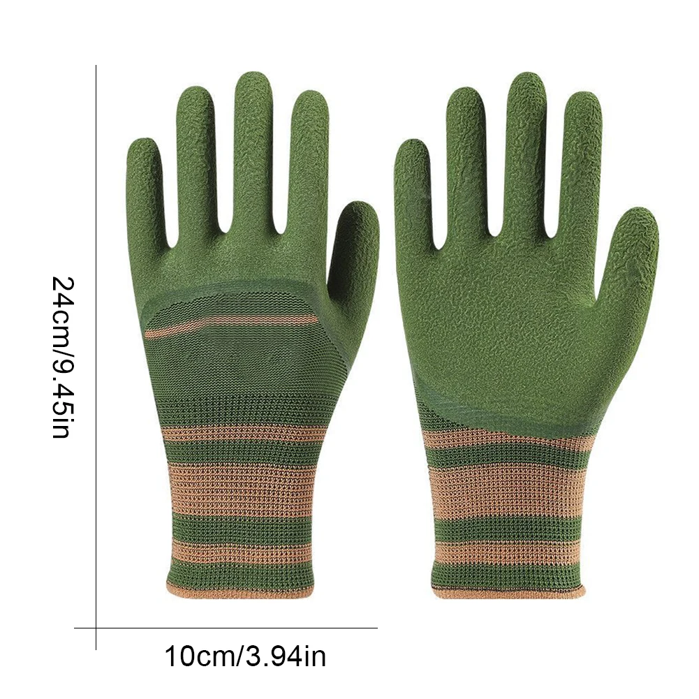 3-1 paar duurzame veiligheidshandschoenen antislip slijtvaste ESD-bescherming ademend doornbestendige tuinhandschoenen voor houtbewerking