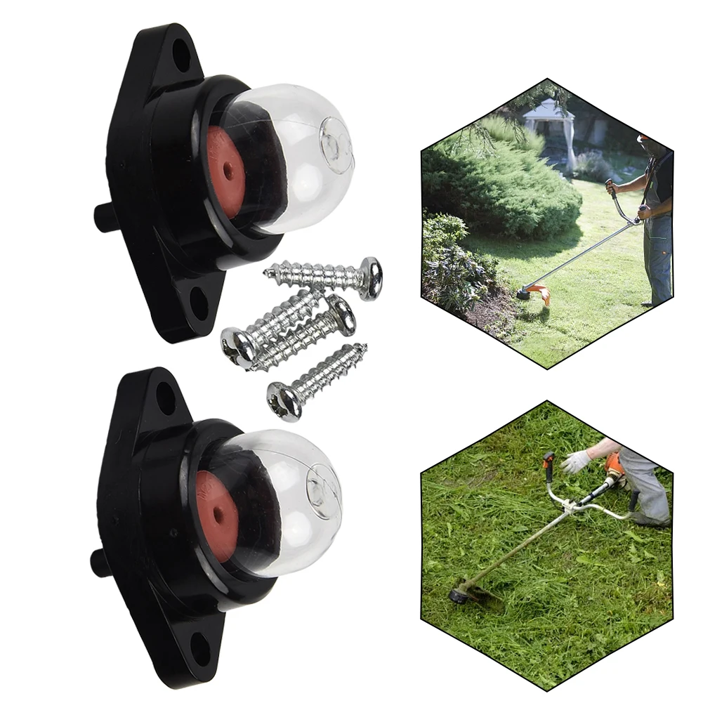 2pcs For Primer Bulb For McCulloch Chainsaws 335 435 440 For Mac Cat 351 Chainsaw Blower Trimmer Parts Replacement
