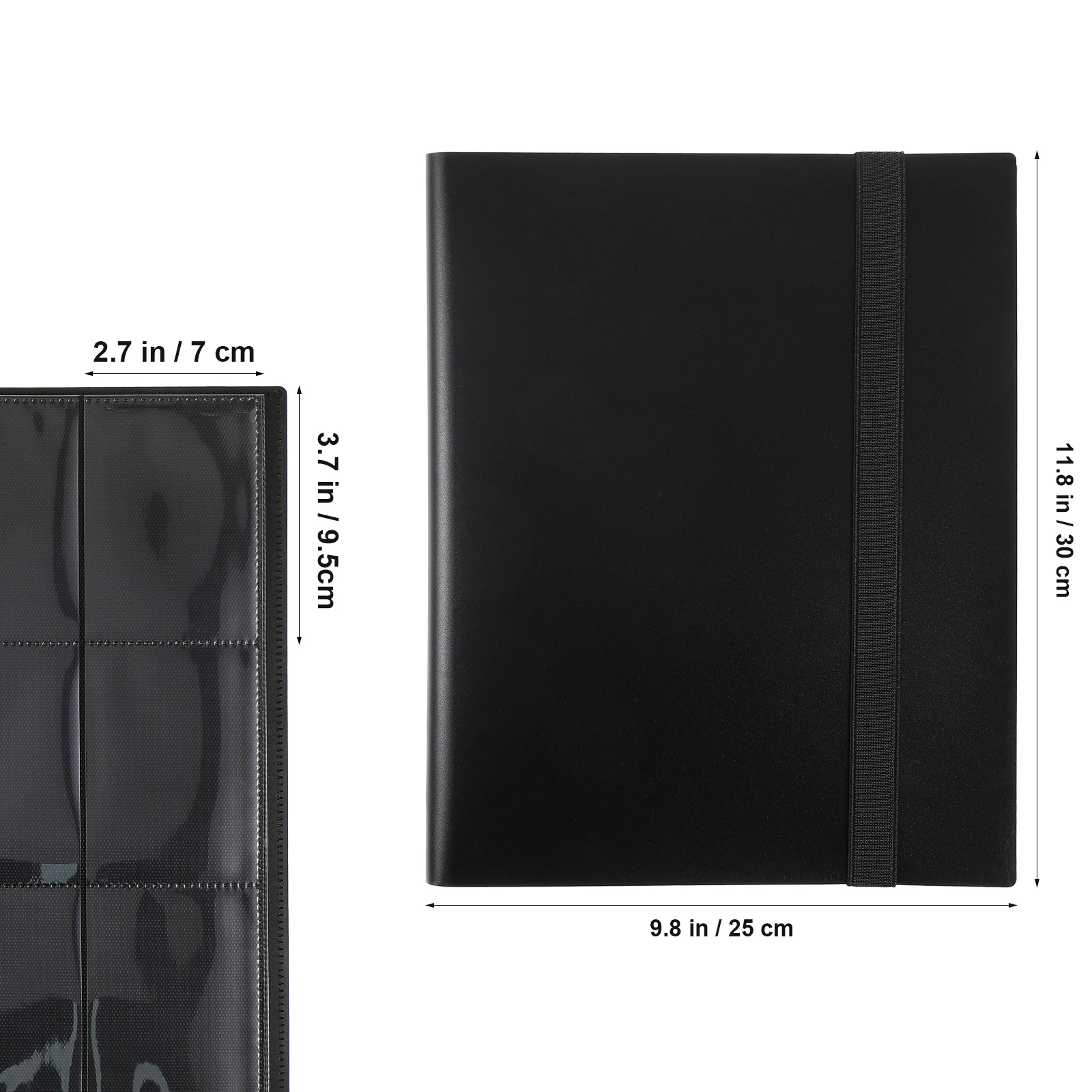 ألبوم بطاقات التداول 120 صفحة 9 جيوب لكل ورقة حافظة PP قوية لتنظيم بطاقات كرة القدم الرياضية والبيسبول وكرة السلة