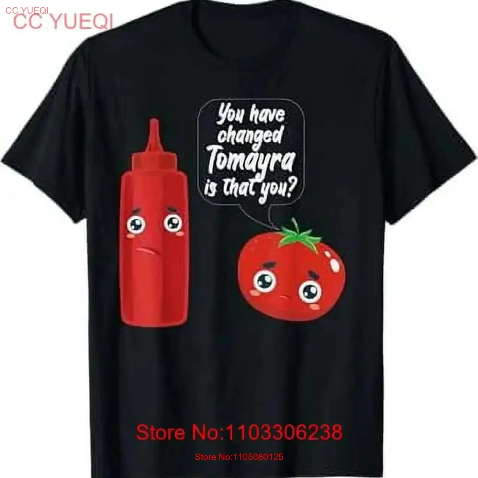 You Have Changed Ketchup Tomato Gardeners T Shirt vintage Washed designer clothes Soft fashion homme Comfortable Slightly