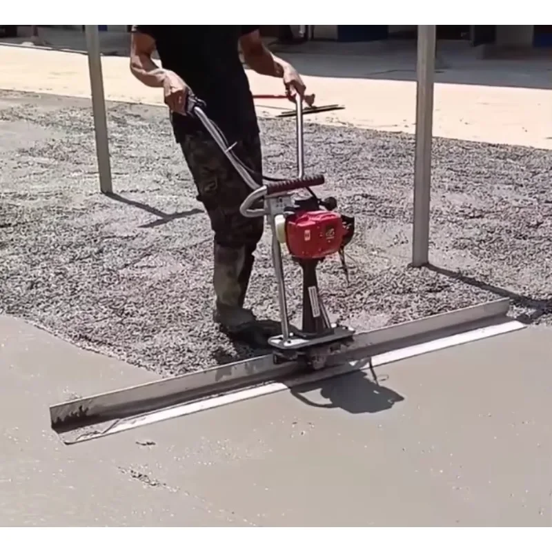 OEM Road Concrete Screed Vibrator Levelling Machine  Power Concrete Vibrating Screed Leveller