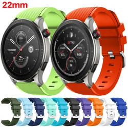 Correa de silicona para Amazfit GTR 2/2e/3/3 Pro/GTR4/GTR, Correa deportiva de 22MM para Huami Amazfit Bip 5 Stratos Pace 2 2S 3