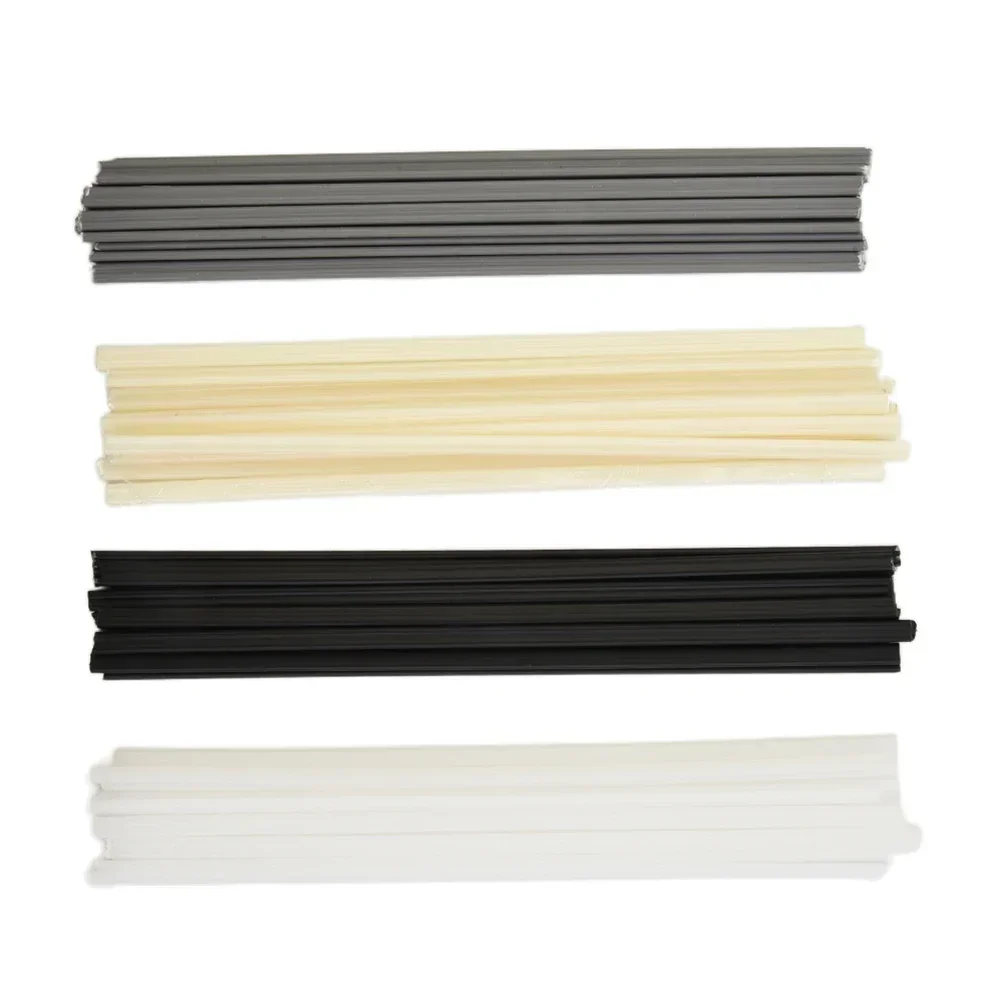 10PCS Plastic Welding Rods ABS/PP/PVC/PE 200mm Length Welding Sticks 5x2.5mm For Plastic Welder For Plastic Welder Repair