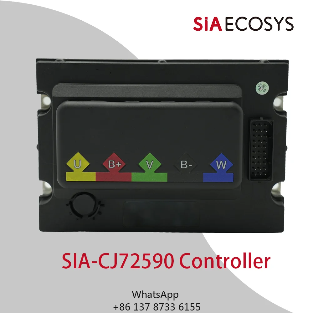 SiAECOSYS CJ72590 Motorcycle Programmable Controller Line 300A Phase 590A Control Panel Electric Controller