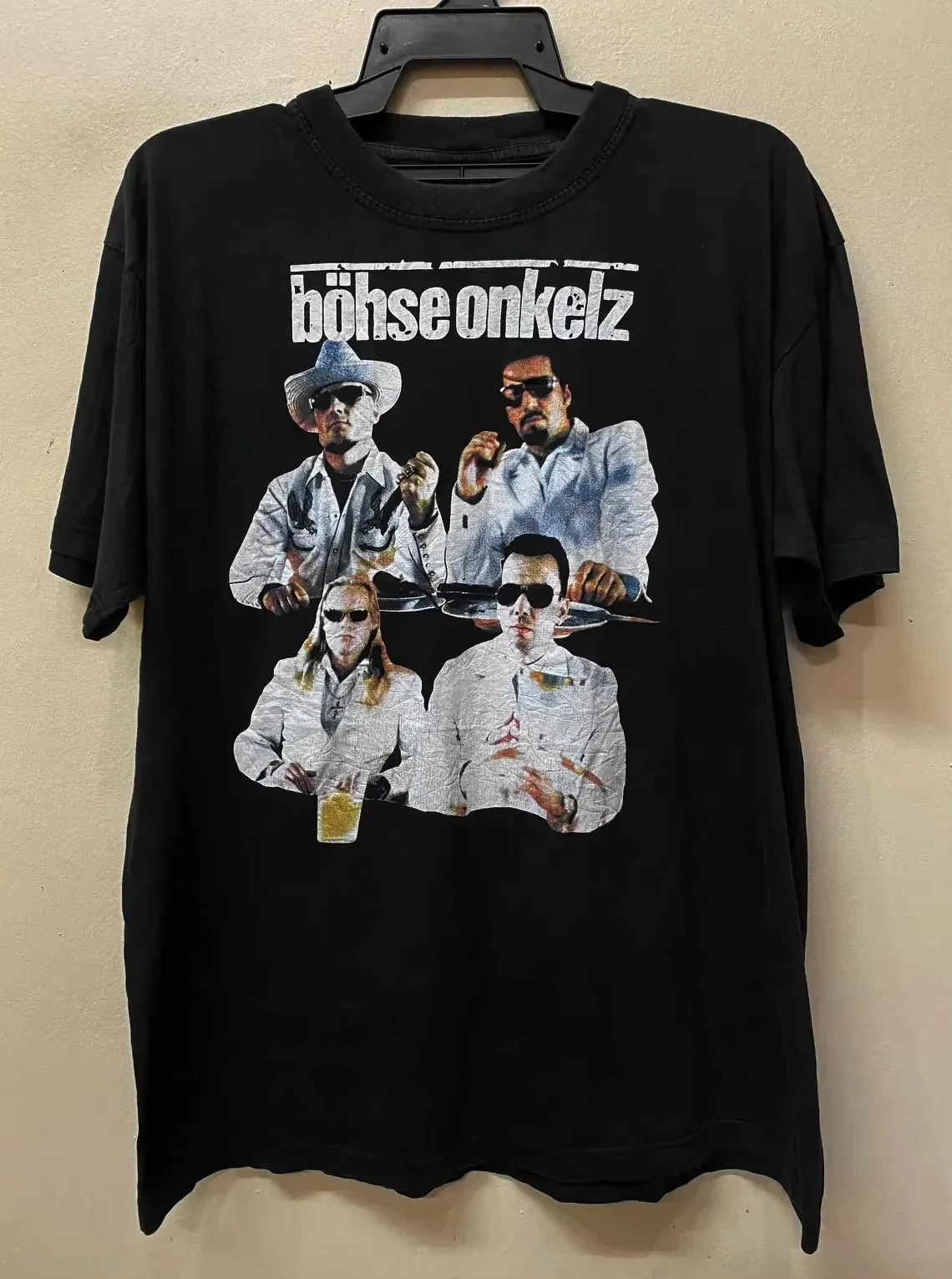 

Футболка Böhse Onkelz Global Tour Mercah с классическим принтом в виде постера альбома, модные хлопковые футболки с круглым вырезом для мужчин и женщин, оверсайз топы