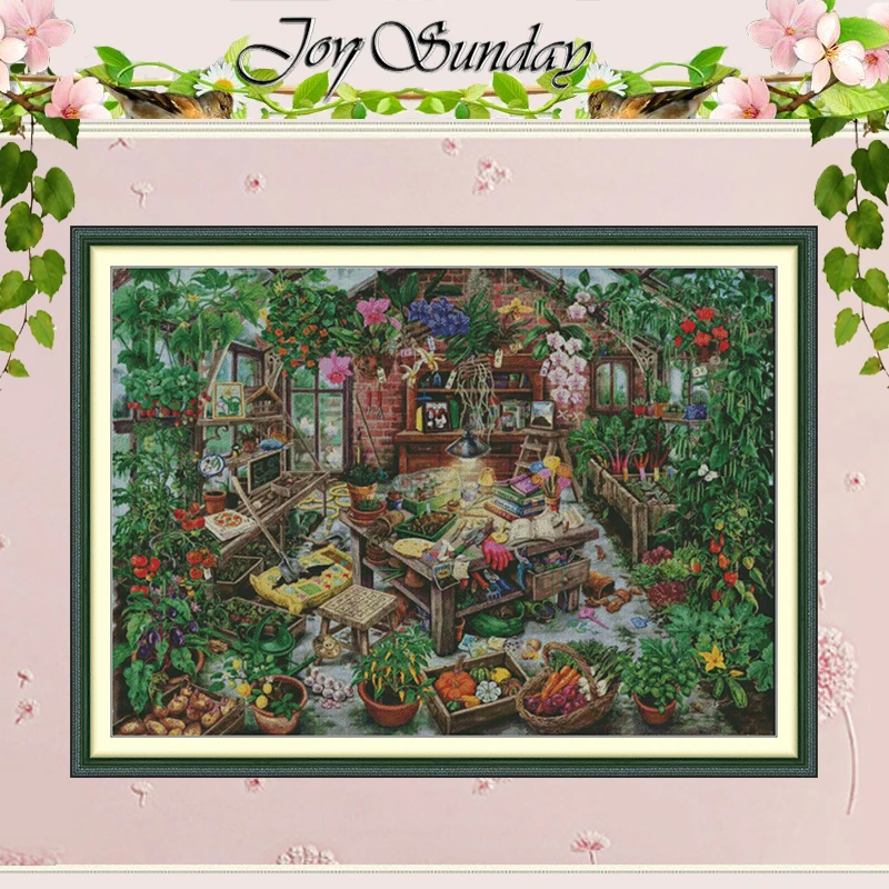 

Набор для вышивания крестиком с крупными овощными узорами, DIY, 11CT 14CT 16CT, HD, с нанесенным рисунком, DMC, набор для вышивания, рукоделие