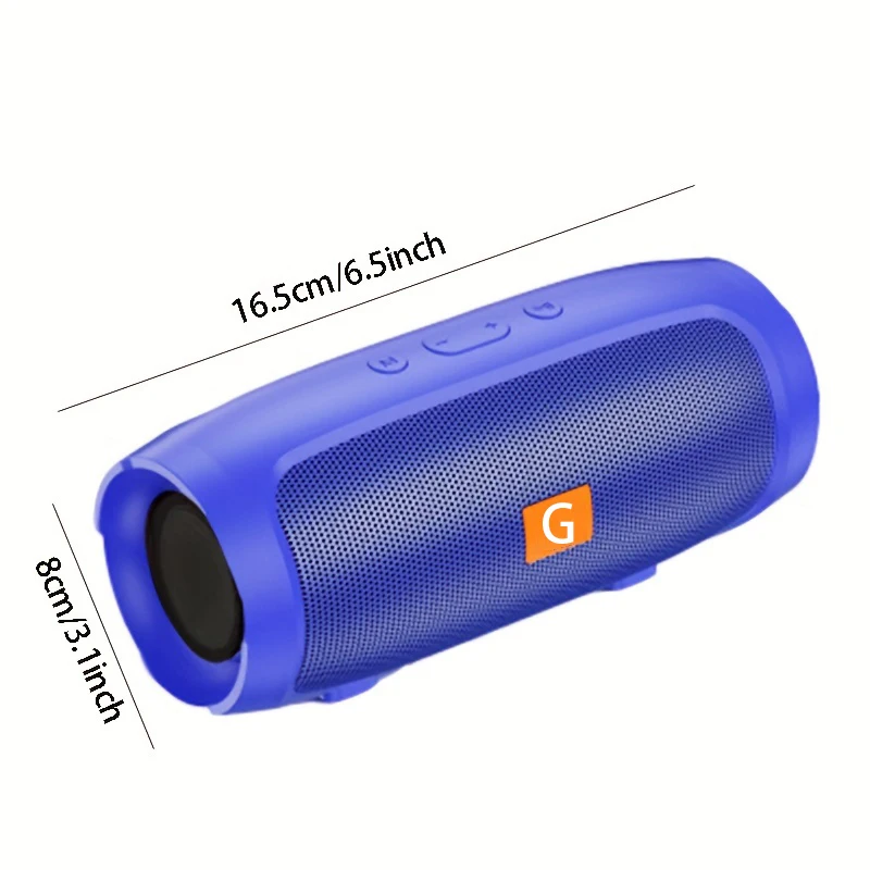 Portable Stereo Speaker Support AUX TF Card FM Radio Wireless Bluetooth Speaker Subwoofer For Home And Outdoor Use