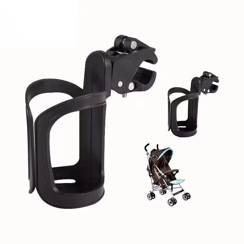 1 pc Baby Stroller, Cup Holder, Bottle Holder, Electric Bicycle, Kettle Holder, No Drilling, Quick Detachable, Adjustable