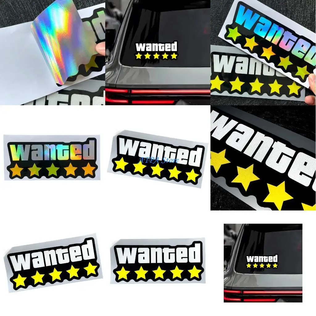 

U13C Rain Resistant Transport Decal Sticker Decoration With Waterproof Coating For Motorcycle Body Vehicle Window Or Scooters