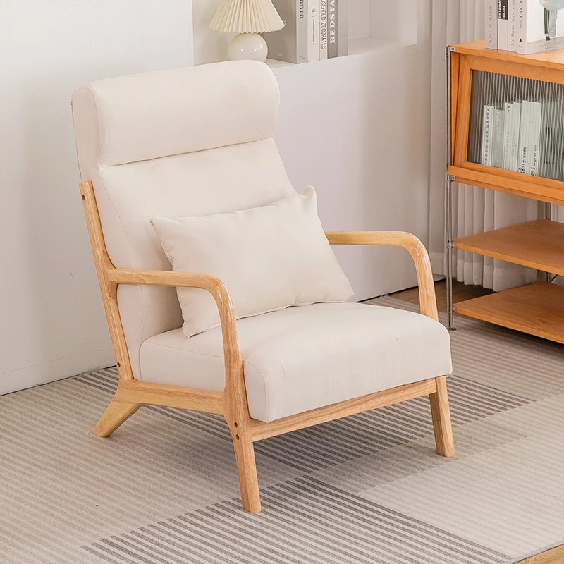 

Small apartment Nordic Relaxing chair living room bedroom single leisure single chair balcony lazy sillas para salón furniture