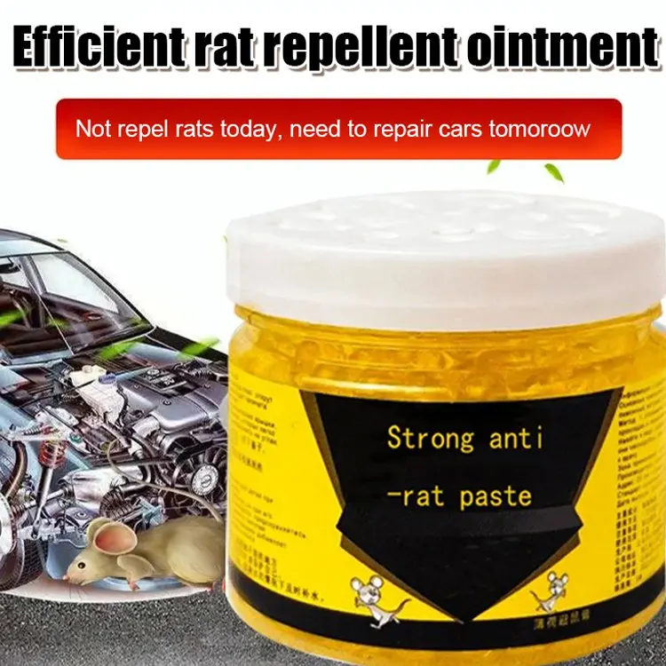 120g Rat Drive Gold Bead Magic Box Mint rat repellent cream plant safe non-irritating home kitchen bedroom bathroom