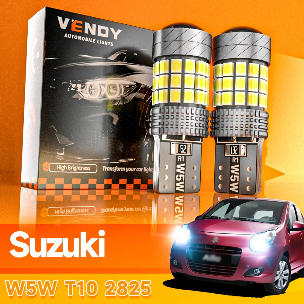 2pcs LED Clearance Light W5W T10 For Suzuki Alto Baleno Celerio Grand Vitara Ignis Jimny Kizashi Liana Swift SX4 Wagon R Samurai