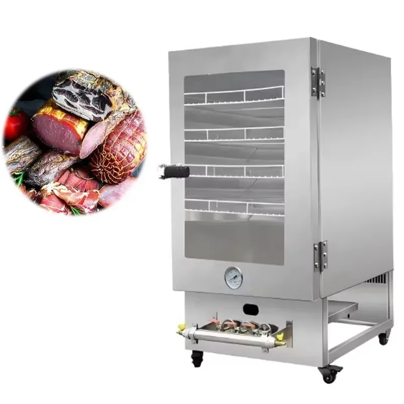 Stainless Steel Material Electric Sugar Smokehouse Smoked Tuna Business Smoked Fish Smokers Ovens Smoke House Oven on Sale