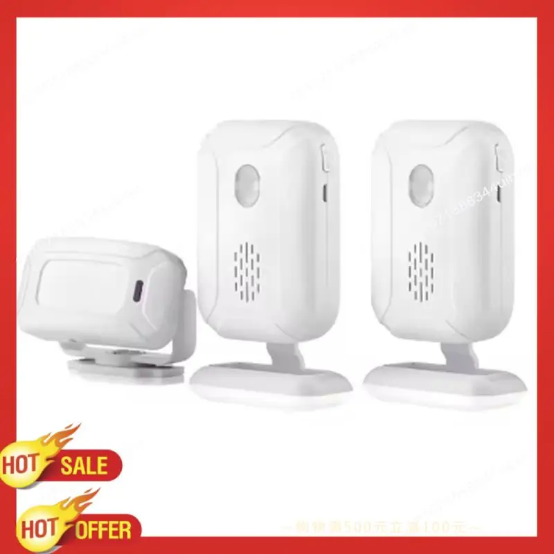 B47C Funzioni di benvenuto wireless Allarme notturno Campanello Negozio Ingresso negozio Sensore di movimento Rivelatore a infrarossi Campanello a induzione