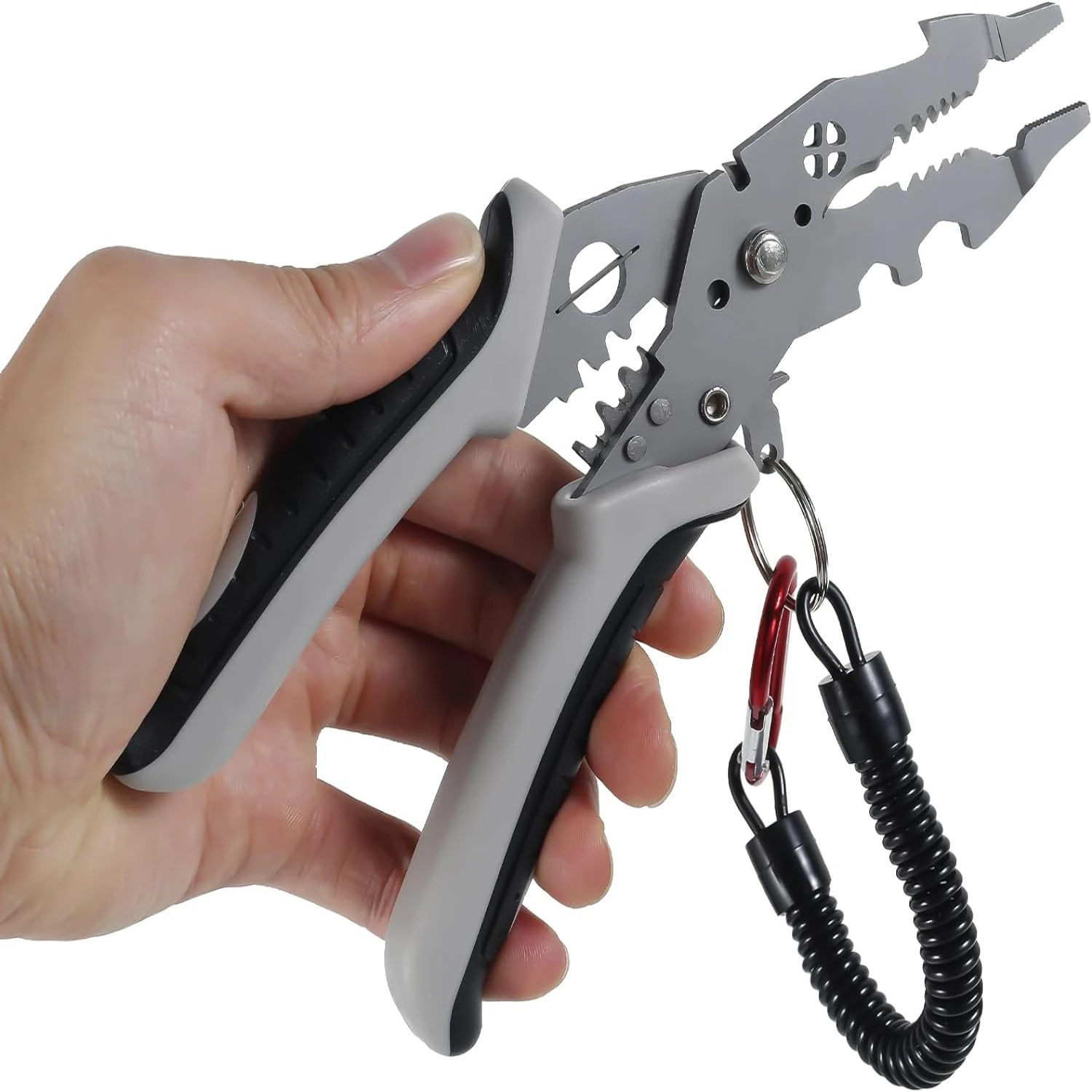 

Sturdy, Reliable Electrical Wire Stripping Plier for Precise Cable Stripping, Cutting, Crimping, Wrapping, and Splitting - Featu