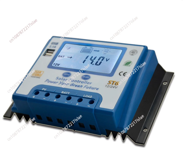 Solar power generation system off-grid 40A solar controller 12V/24V automatic switching PWM