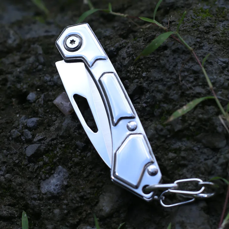 Camping Folding Knife Fruit Knife Outdoor Knife Sharp Blade Utility Knife Portable Hunting Knife Multi-function Pocket Knife image 5