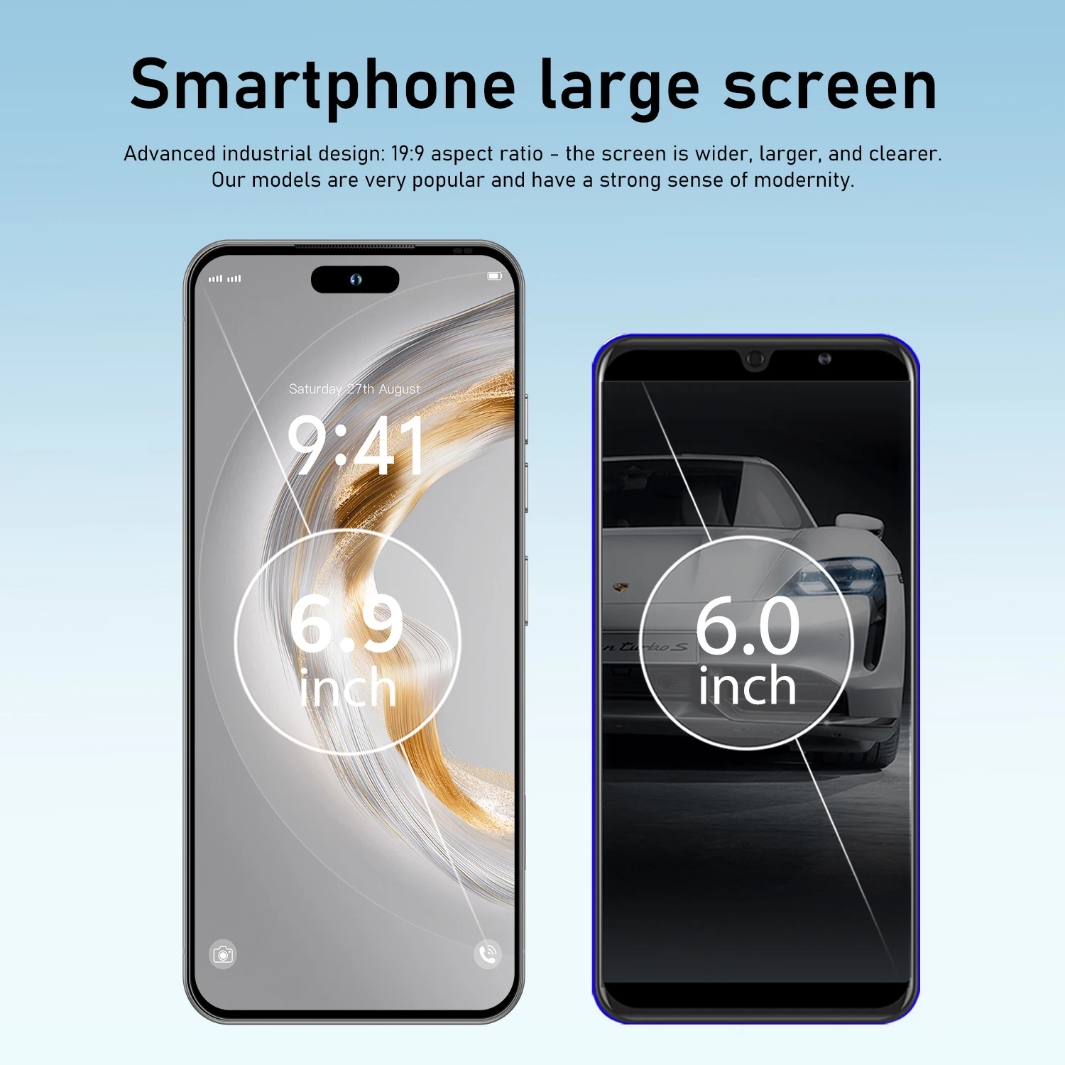 New i17 Pro Max smartphone, Android  15system,  camera button with side fingerprint unlock. Supports dual SIM, WiFi, GPS & Googl