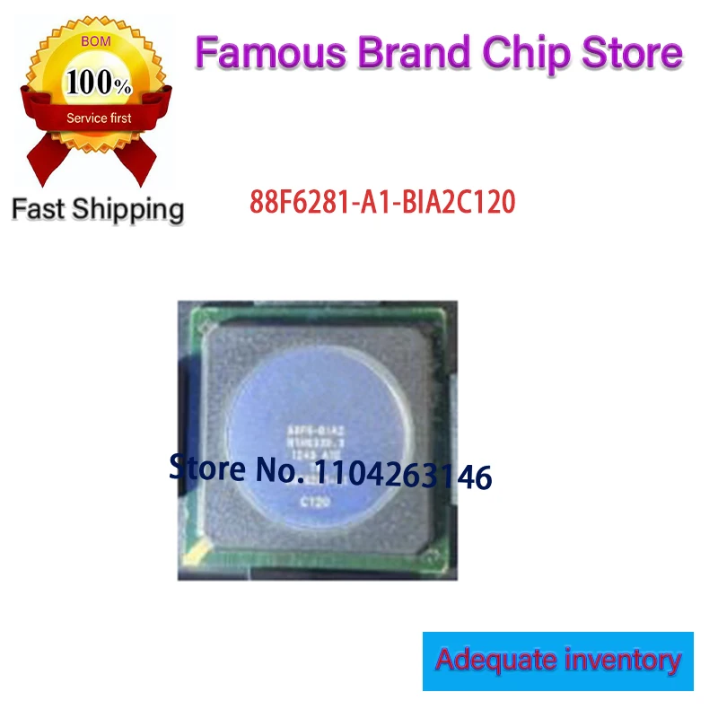 

1~2pcs/lot 88F6281 88F6281-A1 88F6281-A1-BIA2C120 BGA288 NEW Original