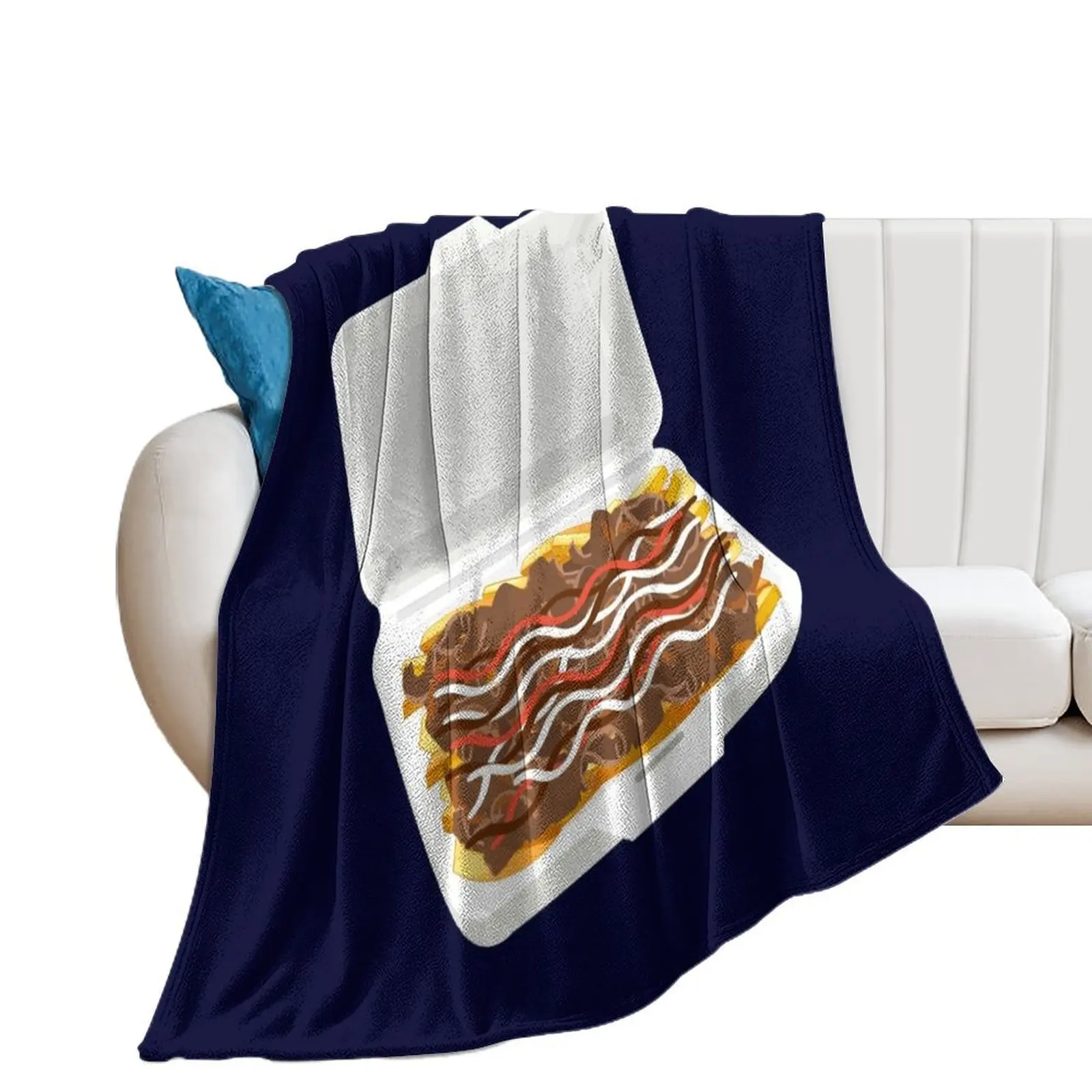 

Halal Snack Pack (HSP) Throw Blanket Bed covers Plaid on the sofa Blankets