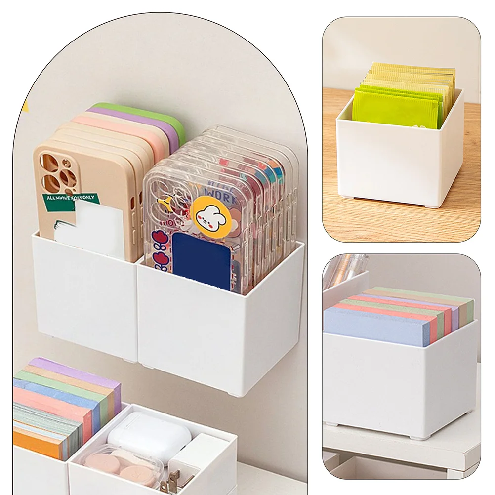 حامل لوحة الملاحظات الوظيفية المدمجة لسطح المكتب وأوراق المذكرات ورف منظم وحافظة المفكرة البلاستيكية للاستخدام المكتبي والمدرسة