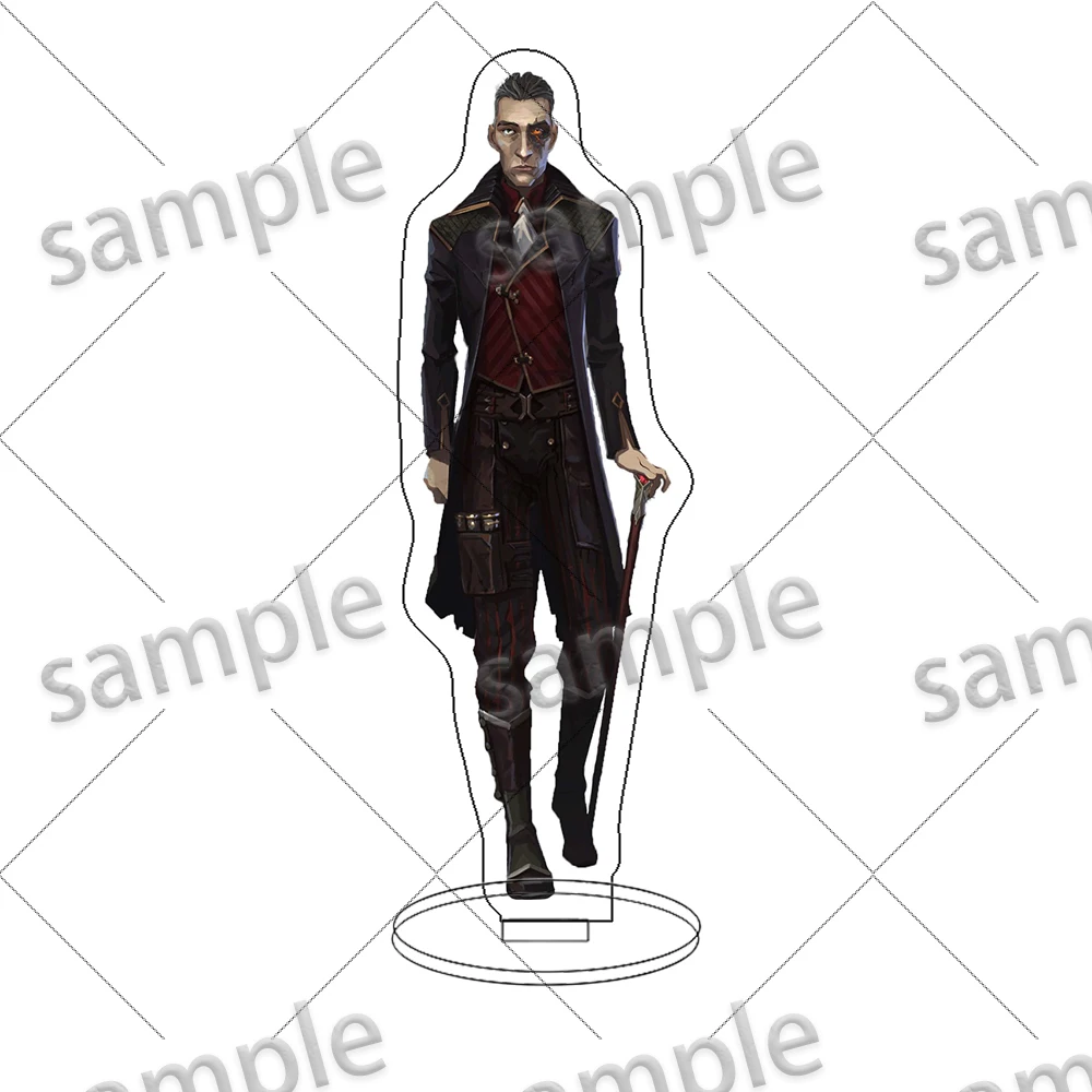 غامضة جامعة الأساطير Jinx السادس أنيمي الاكريليك حامل نموذج لوحة المفاتيح مكتب الديكور أصدقاء هدية الشكل عرض الحلي