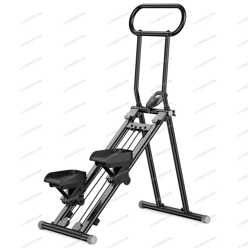 Portable Foldable Mini Vertical Stair Climber Trainer Compact Vertical Cardio Workout Machine For Home Gym