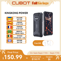 Cubot KingKong Power, Waterproof Rugged Smartphone Android 13, 8GB+256GB, 10600mAh, 33W Fast Charge, NFC, 6.5\