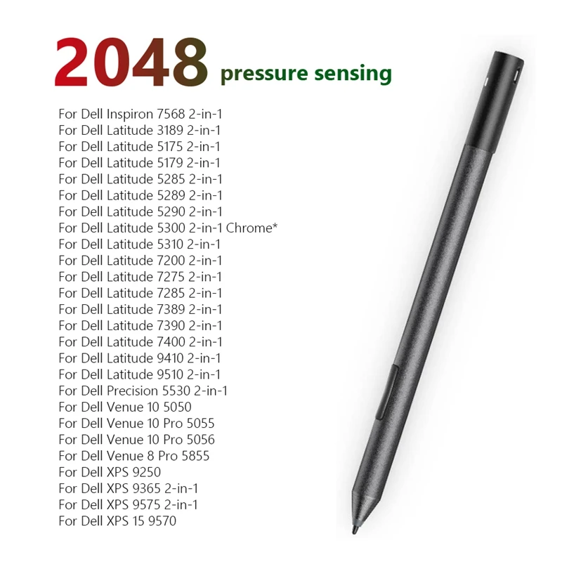 Długopis Stylus aktywne pióro PN557W dla 5285 szerokości geograficznej Dell 5289 5290 5300 5310 7200 7210 7285 7389 9410 9510 Xps 9365 9575