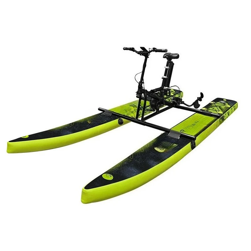 

Outdoor water park camp equipped with high-quality electric water inflatable bicycle