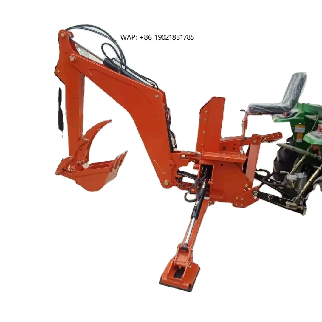 LW-12 Factory Supply Backhoe Attachment Tractor, 3 Point Hitch Backhoe Attachment for Sale