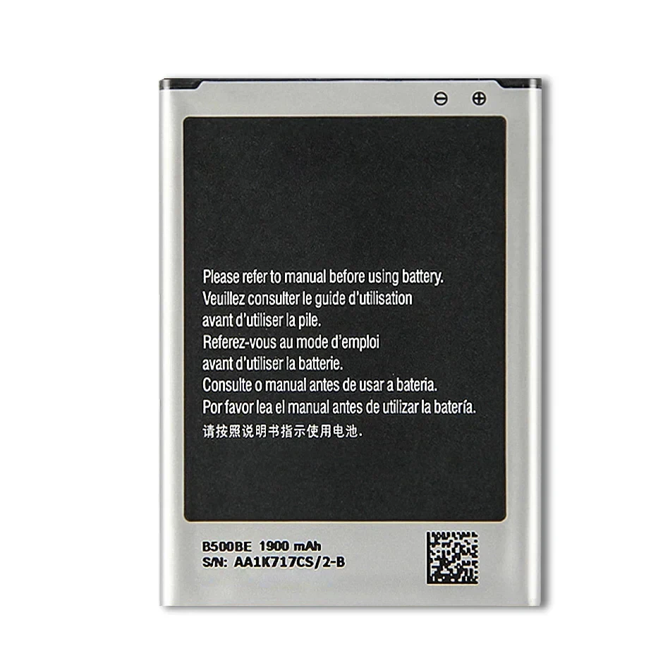 Battery For Samsung Galaxy S4 Mini I9192 I9195 I9190 I9198 J110 I435 I257 B500AE 3 Pin 1900Mah