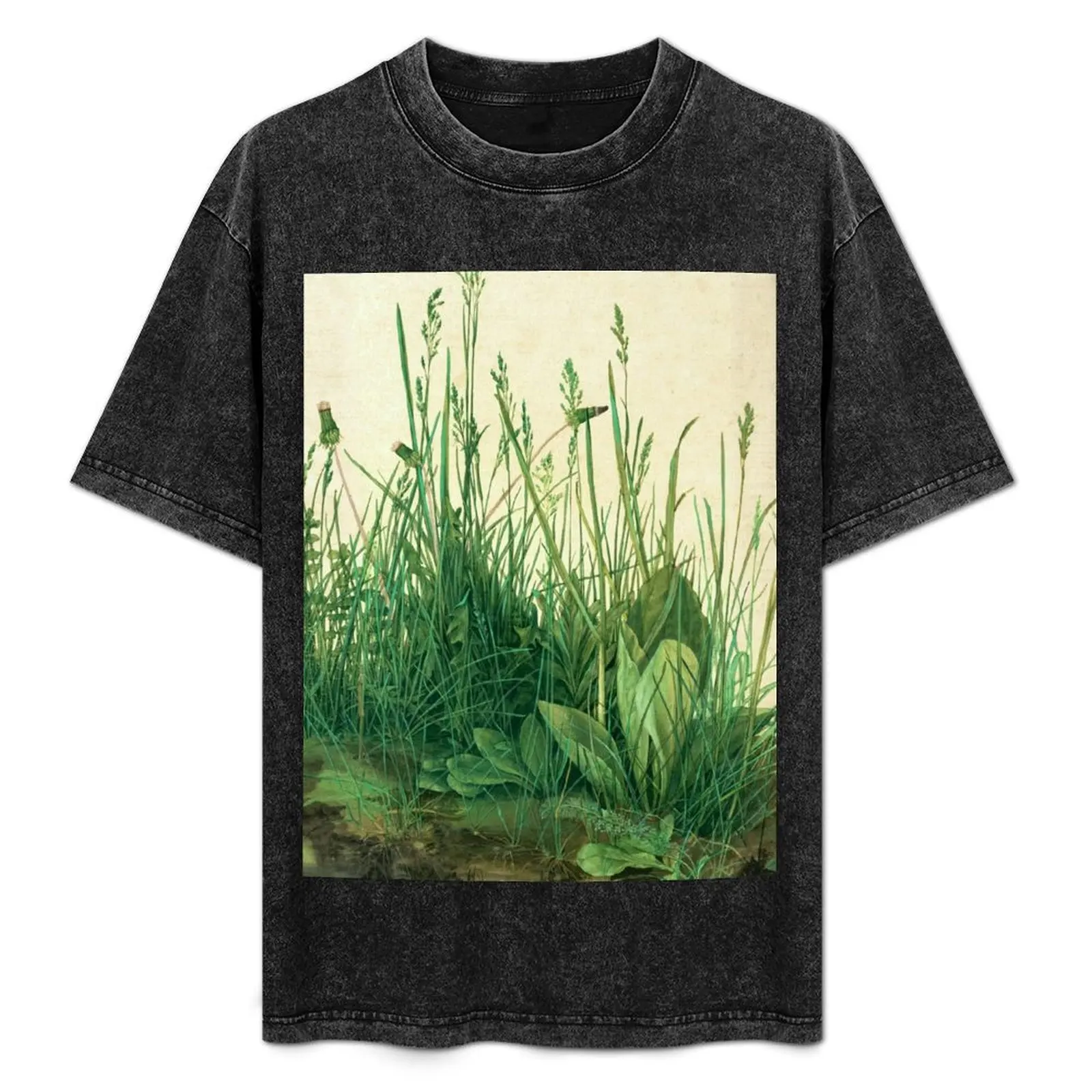 

Albrecht Dürer The Large Piece of Turf T-Shirt Holiday Vacation Tee Shirt