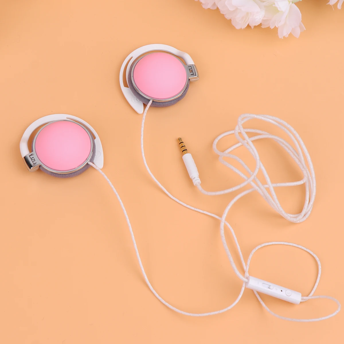 

Earhook Headphones aurals Sports Wired Neck Hanging Comfortable Lightweight Long Wear Anti Sweat Rain Noise Reduction High