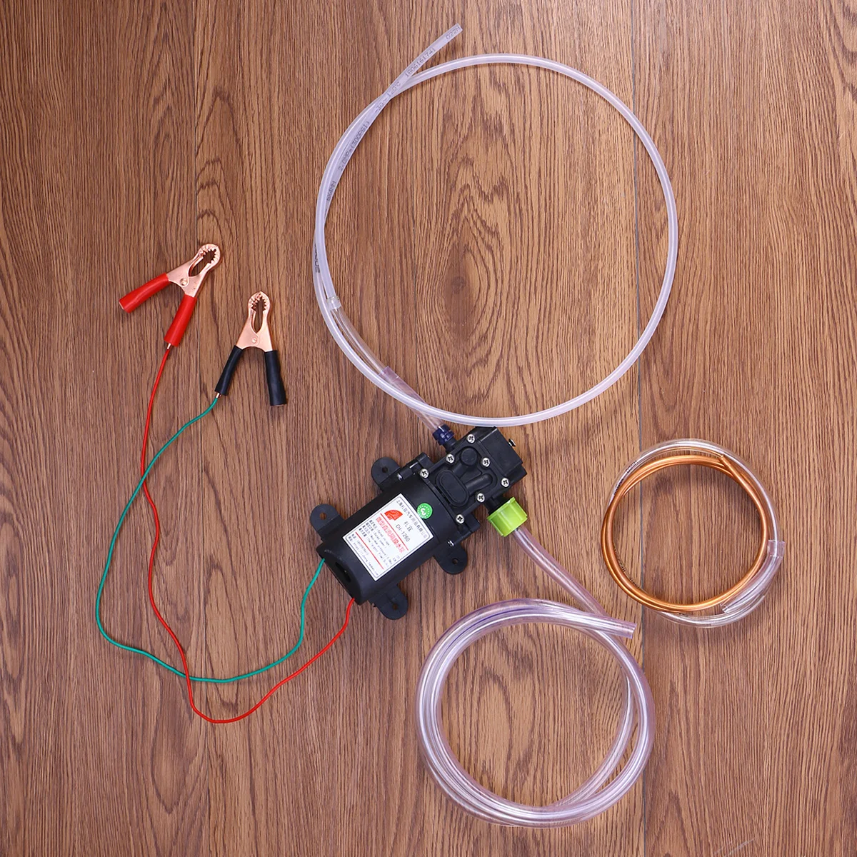 

12V 60W 0.8Mpa Engine Oil Transfer Kit For Car Van Truck Reusable Plastic Fuel Low Voltage High Capacity Oil Drainage Vehicle