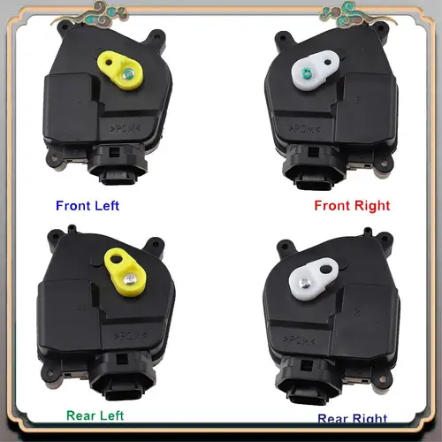 Imagen 1 del producto A73Q-4Pcs/lote pestillo del actuador de cerradura de puerta delantera trasera izquierda derecha nueva 95735-1G020 95736-1G020 para Hyundai Accent Kia Rio 2006-2011