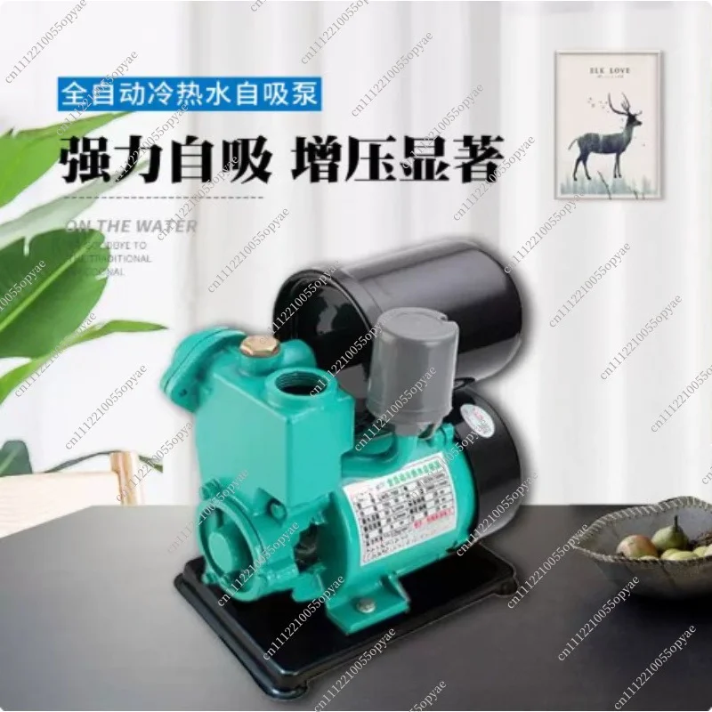 220V Automatic Self Priming Water Booster for Household Hot Water Heater Well Water Pressure System