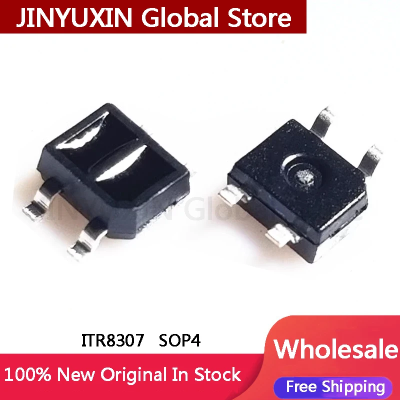 20-100Pcs ITR8307 SOP4 ITR8307 S17/TR8 Reflective photoelectric switch photoelectric sensor IC Chip In Stock Wholesale