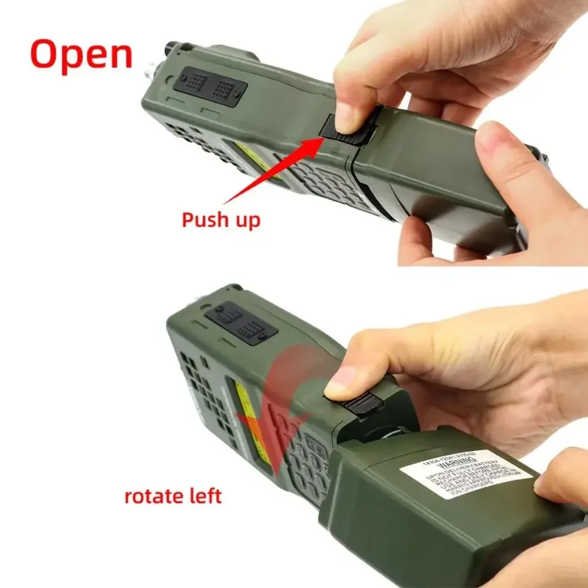 AN/PRC-152 DIY Simulation Walkie-talkie Case, Baofeng Radio Walkie-talkie Model, Non-functional