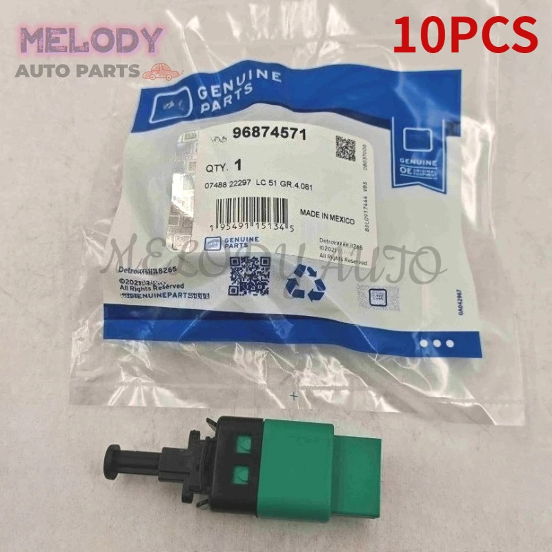 

10PCS 96874571 4PINS Brake Stop Light Switch For Chevrolet Spark Aveo Kalos