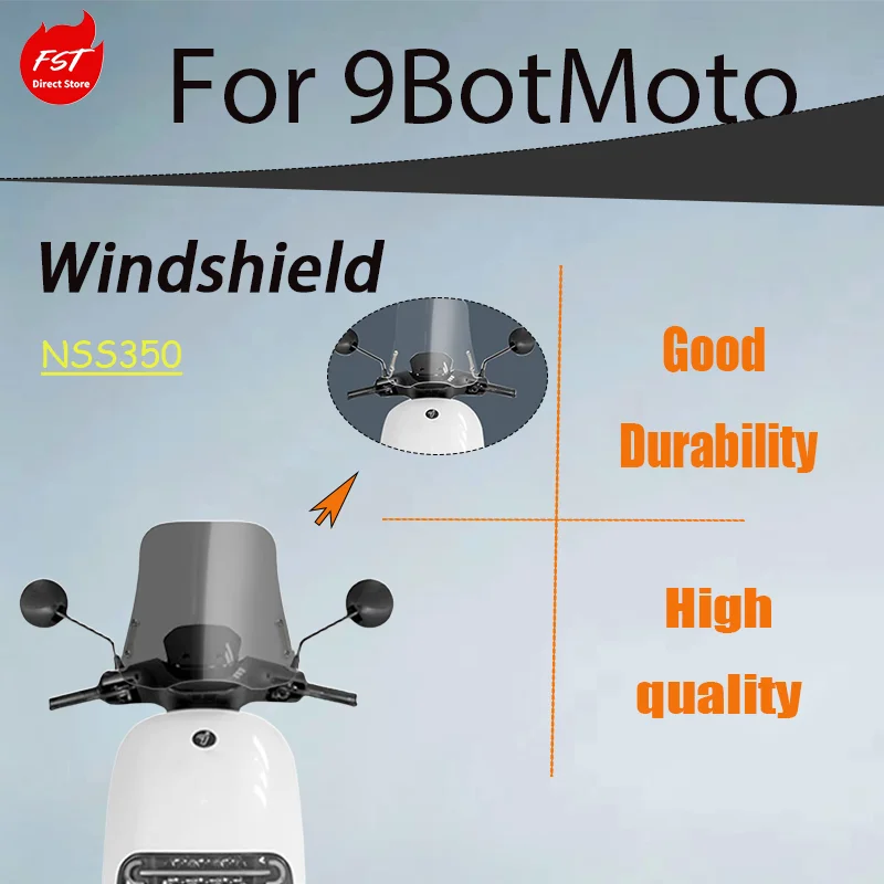 

Регулируемый передний ветровой экран для электромотоциклов Ninebot E80C, E90, E100, E125