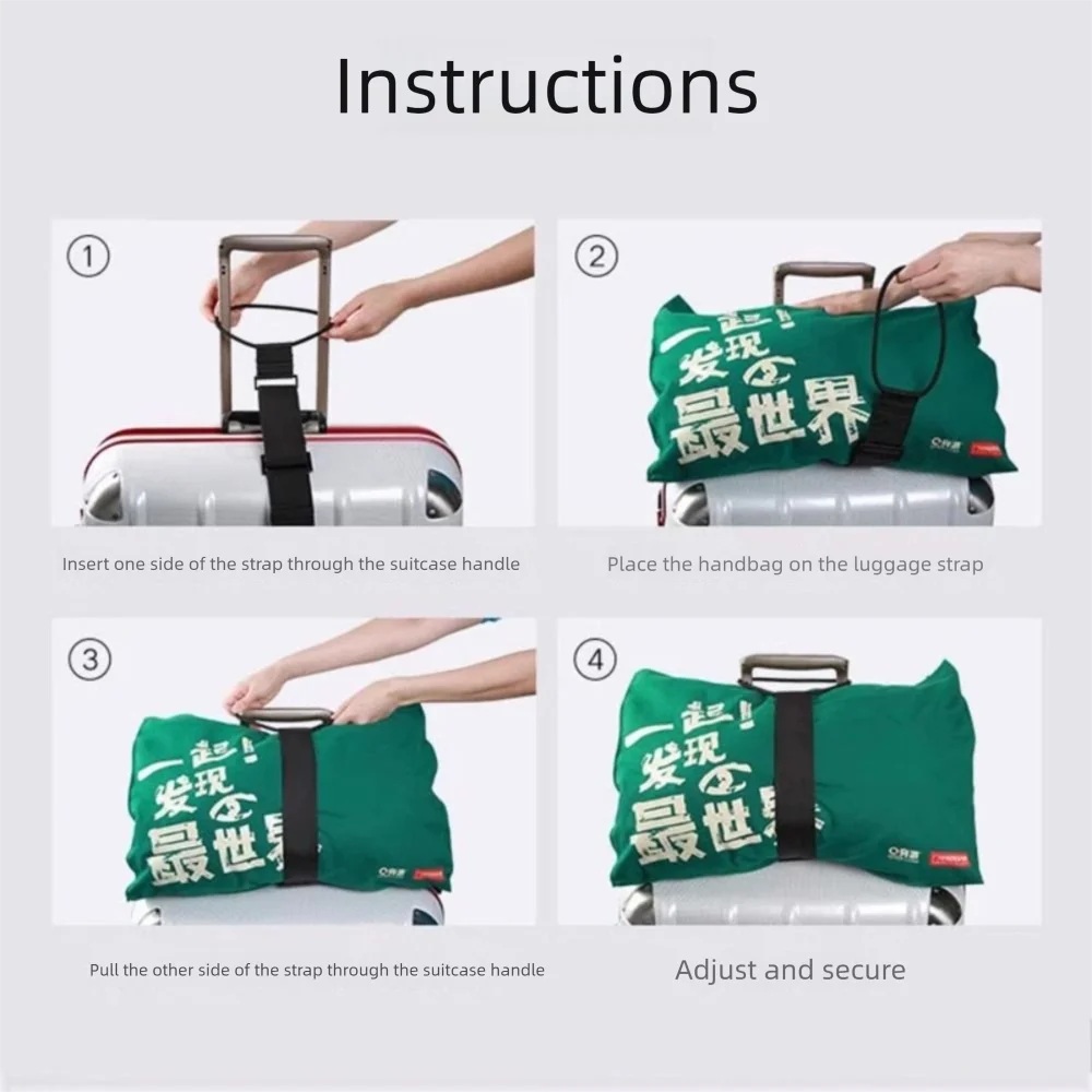 1 قطعة أو 2 قطعة الأمتعة حزام مطاط تنوعا الأمتعة موصل الأشرطة المحمولة حقيبة سفر حزام ثابت الأمتعة التعبئة حزام