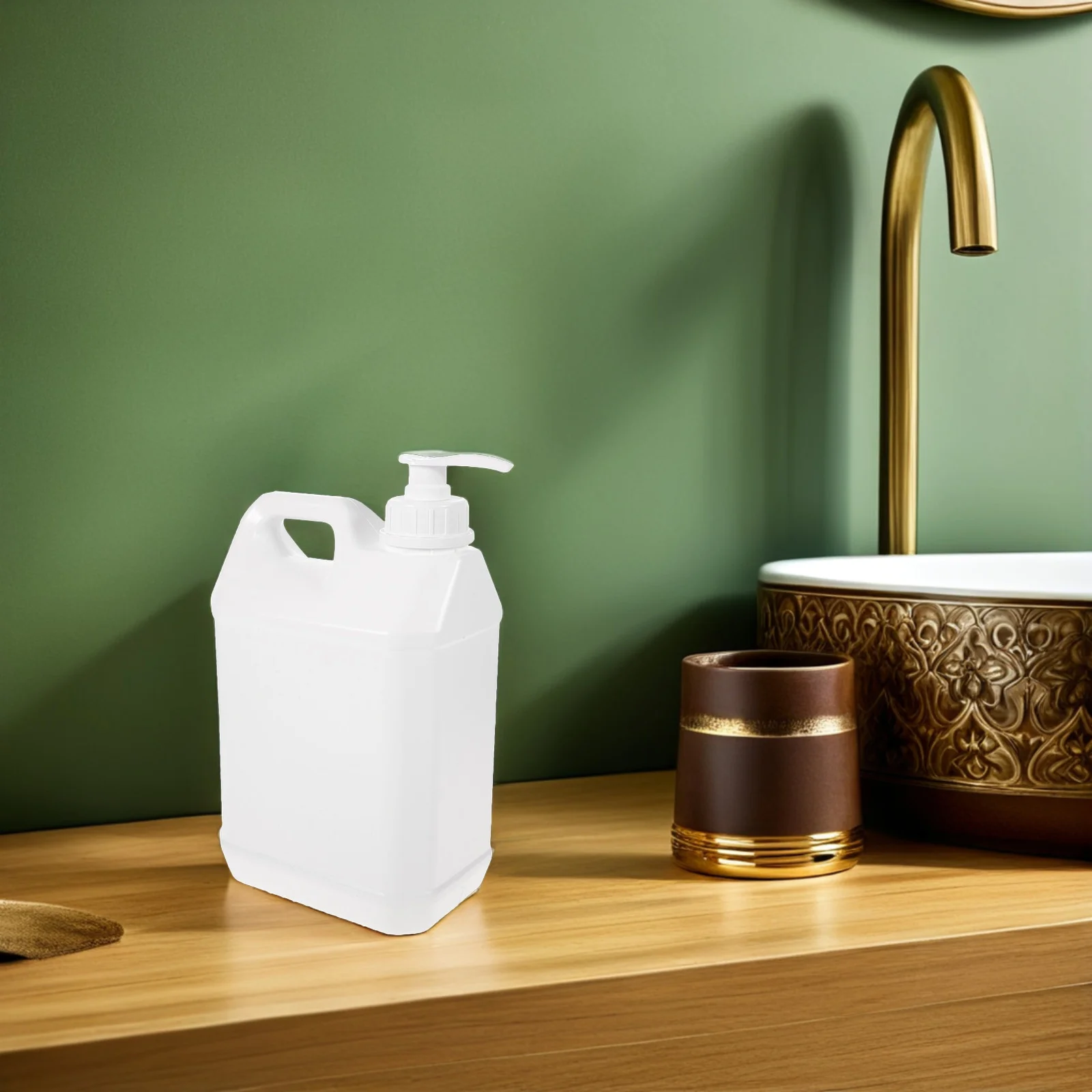 

2 Pcs Lotion Dispensing Bottles Empty for Shampoo Body Wash Pump Dispenser Container with Liquid