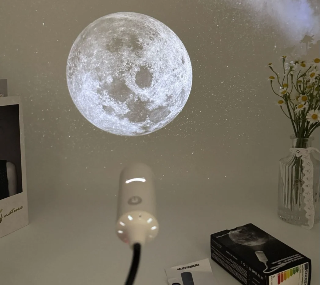 Galaxy Ambient Projector Lamp Portable Night Light Plug And Play for Home Living Room Bedroom Decoration Versatile Lighting