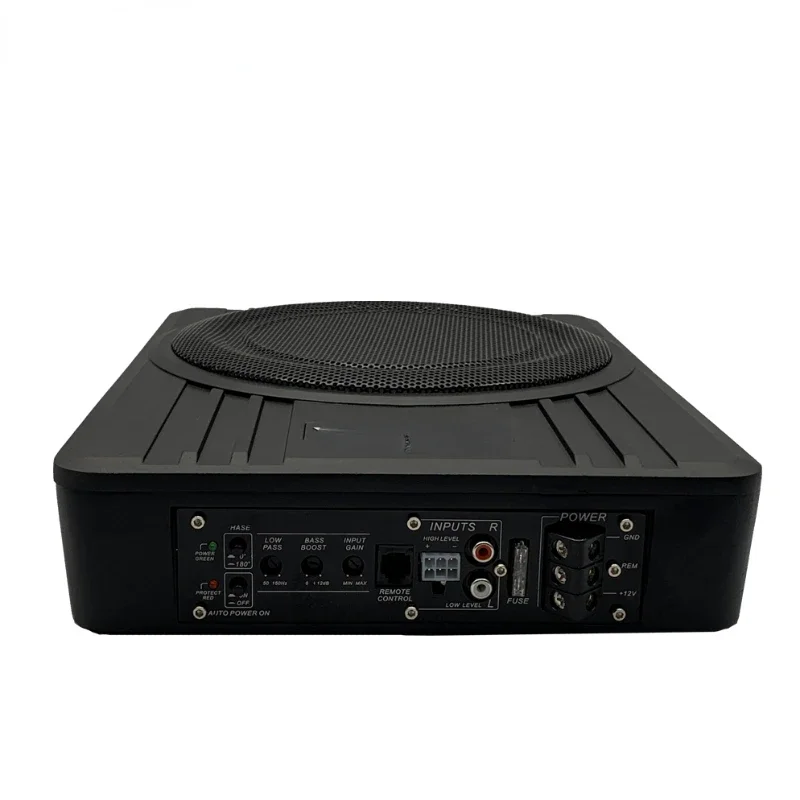 under-seat subwoofer Ultra-thin subwoofer Comes with power amplifier Super power speaker woofer mini