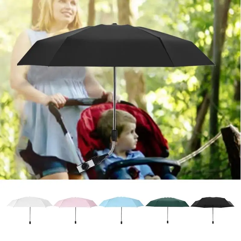 

Baby Stroller Parasol UV Sun Rain Protection Parasol 360 Degrees Universall Stroller Sunshade Canopy Cover Stroller Accessories